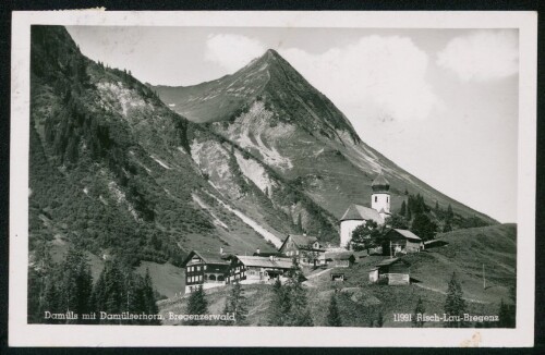 Damüls mit Damülserhorn, Bregenzerwald