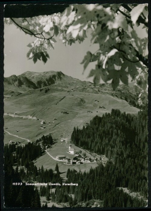 Sommerfrische Damüls, Vorarlberg