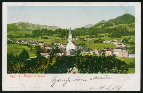 Egg im Bregenzerwald : [Correspondenz-Karte An ... in ...]
