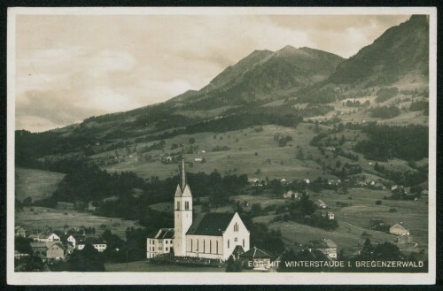 Egg mit Winterstaude i. Bregenzerwald