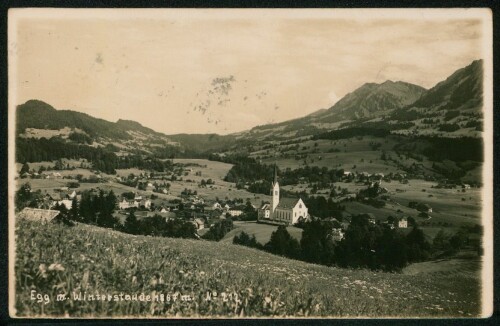 Egg m. Winterstaude 1867 m.