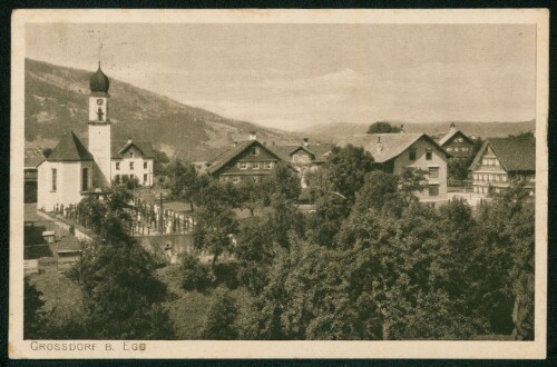 Grossdorf b. Egg : [Großdorf bei Egg, 633 m, Bregenzerwald ...]