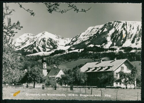 [Egg] Grossdorf, mit Winterstaude, 1878 m. Bregenzerwald, Vlbg.