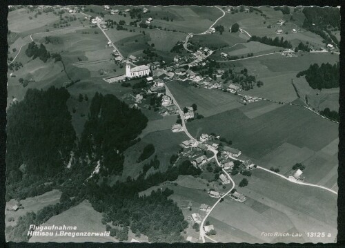 Hittisau i. Bregenzerwald : Flugaufnahme