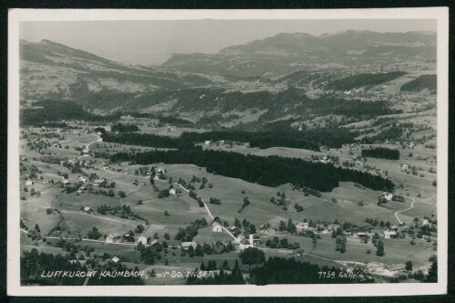 Luftkurort Krumbach, mit Bodensee