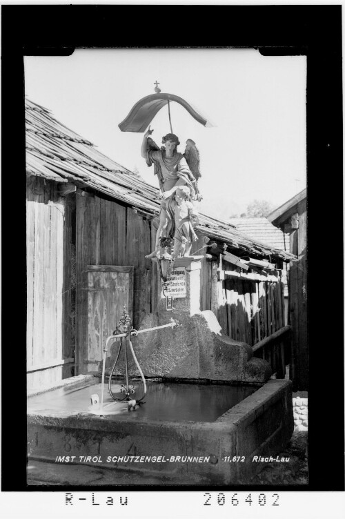 Imst Tirol / Schutzengel Brunnen