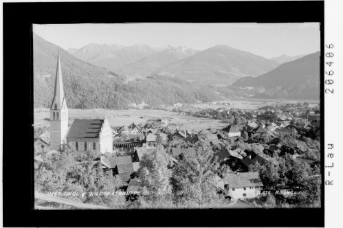 Imst / Tirol gegen Wildgratgruppe : [Imst gegen Geigenkamm mit Brechkogel und Wildgrat]